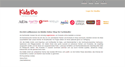 Desktop Screenshot of kidsbo.de